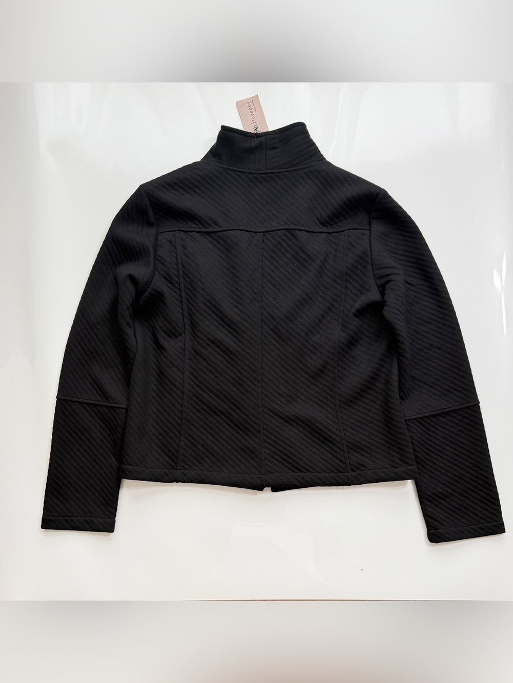 Philosophy Black Asymmetrical Moto Jacket - Picture 7 of 7